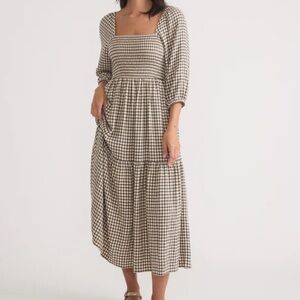 Marine Layer Ivy Smocked Dress
